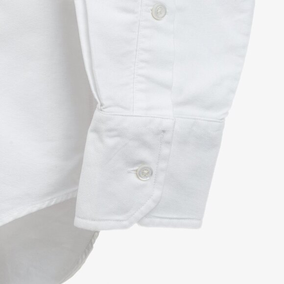 Thom Browne 3 Bar Button Up Oxford Shirt - Picture 7 of 12